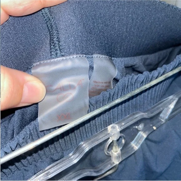 Calia Navy Blue High Rise Elastic Waist Running Shorts Size XXL - Picture 4 of 4